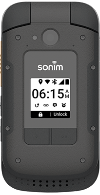 Front view of Sonim XP3 Plus